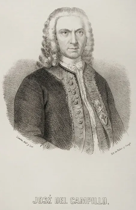Framed Print : Jose del Campillo y Cossio (1693-1743). Spanish statesman Framed Print : Jose del Campillo y Cossio (1693-1743). Spanish statesman