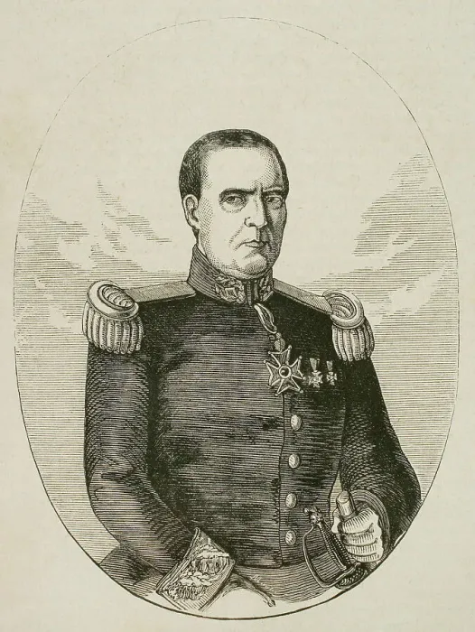 Framed Print : Jose Vive (d. 1854). Sixth commander of the Squadrons Framed Print : Jose Vive (d. 1854). Sixth commander of the Squadrons
