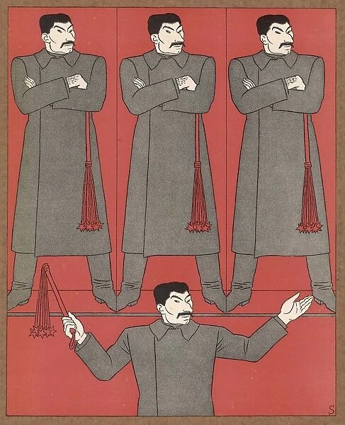 Josef Stalin. JOSEF STALIN (1879-1953) Russian Politician Cartoon 