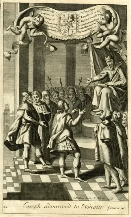 Framed Print : Joseph advanced to honour Framed Print : Joseph advanced to honour