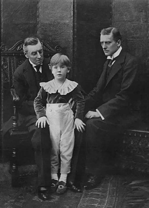 Framed Print : Joseph and Austen Chamberlain Framed Print : Joseph and Austen Chamberlain