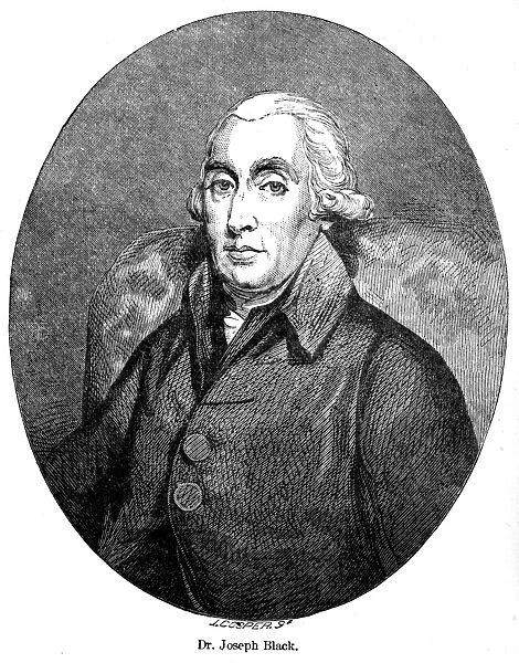 Joseph Black / Cooper. JOSEPH BLACK Scottish chemist, friend of James Watt Date: 1728 - 1799