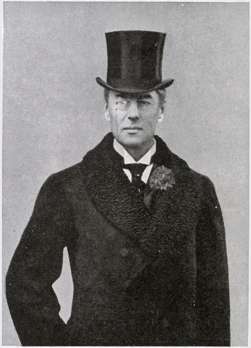 Framed Print : Joseph Chamberlain (1836 - 1914), British statesman who was first a radical Liberal. Photograph taken during a trip at Newcastle. Date: 1903 Framed Print : Joseph Chamberlain (1836 - 1914), British statesman who was first a radical Liberal. Photograph taken during a trip at Newcastle. Date: 1903
