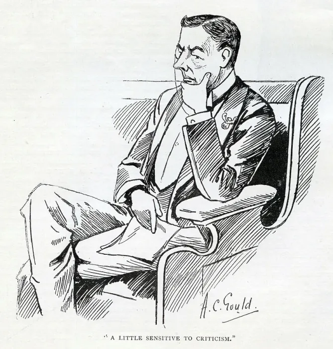 Framed Print : Joseph Chamberlain, M.P. A Little Sensitive to Criticism Framed Print : Joseph Chamberlain, M.P. A Little Sensitive to Criticism