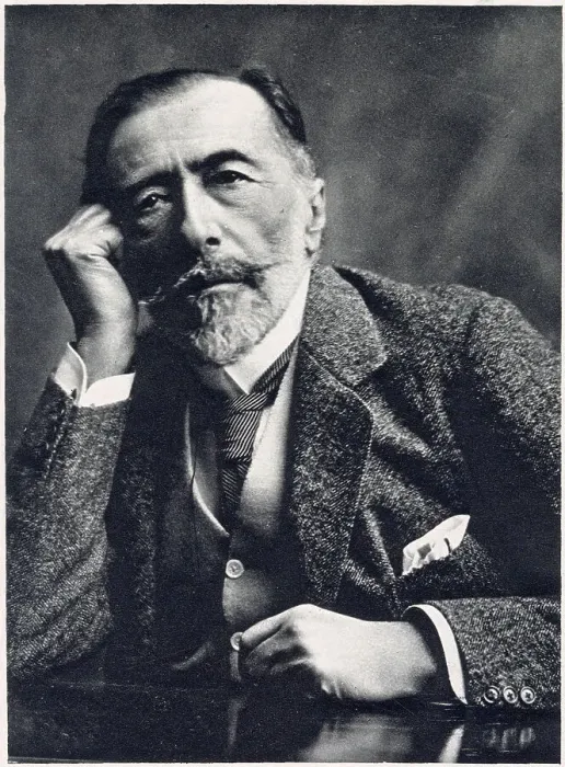 Framed Print : Joseph Conrad (1857 - 1924), Polish-born writer. Date: 1922 Framed Print : Joseph Conrad (1857 - 1924), Polish-born writer. Date: 1922
