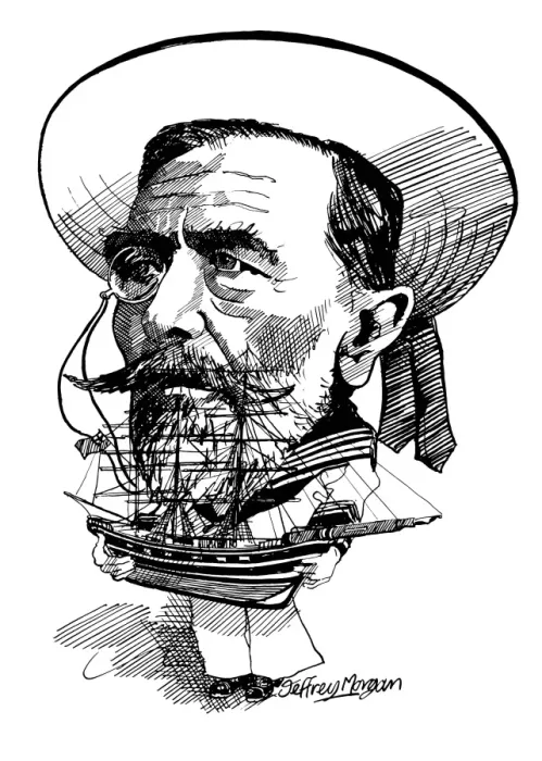 Framed Print : Joseph Conrad Framed Print : Joseph Conrad