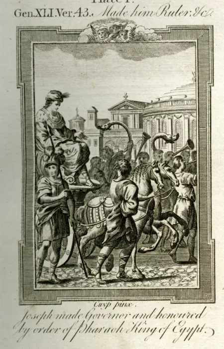 Framed Print : Joseph made Governor and honoured Framed Print : Joseph made Governor and honoured