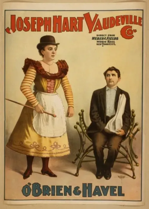 Framed Print : Joseph Hart Vaudeville Co. direct from Weber & Fields Music Framed Print : Joseph Hart Vaudeville Co. direct from Weber & Fields Music