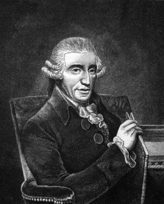 Framed Print : Joseph Haydn / In Chair Framed Print : Joseph Haydn / In Chair