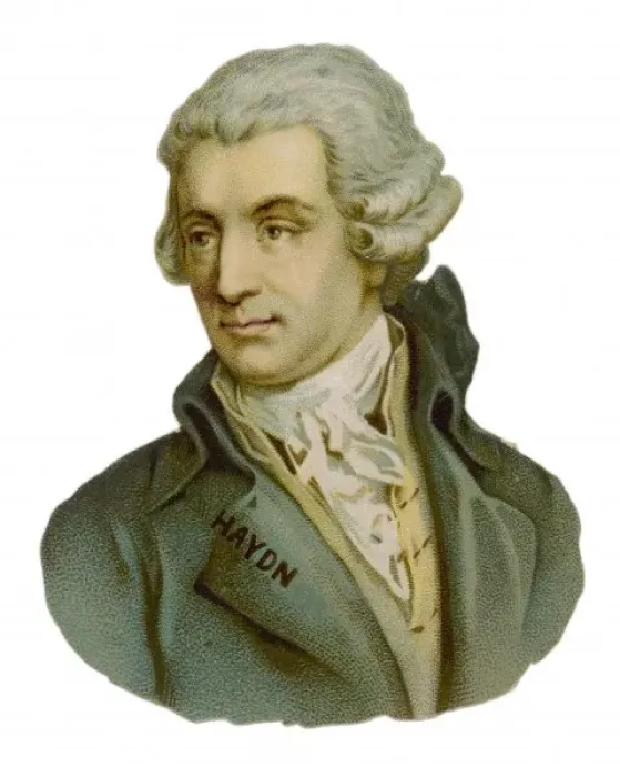 Framed Print : Joseph Haydn / Scrap Framed Print : Joseph Haydn / Scrap
