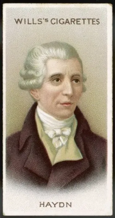 Framed Print : Joseph Haydn / Wills Cig Framed Print : Joseph Haydn / Wills Cig