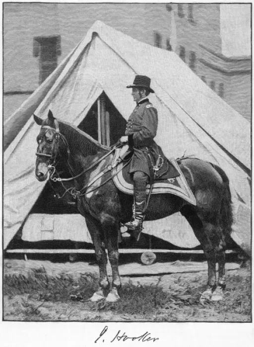 Framed Print : Joseph Hooker, Soldier Framed Print : Joseph Hooker, Soldier