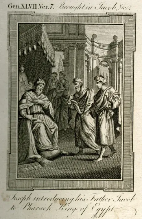 Framed Print : Joseph introducing Jacob to Pharaoh Framed Print : Joseph introducing Jacob to Pharaoh