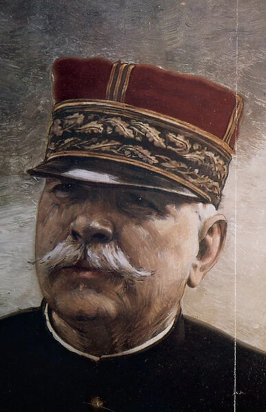 Joseph Joffre (1852-1931). French general during World War