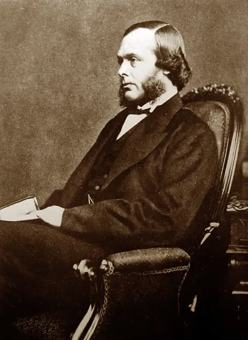 Framed Print : Joseph Lister, taken in the late 1860s Framed Print : Joseph Lister, taken in the late 1860s