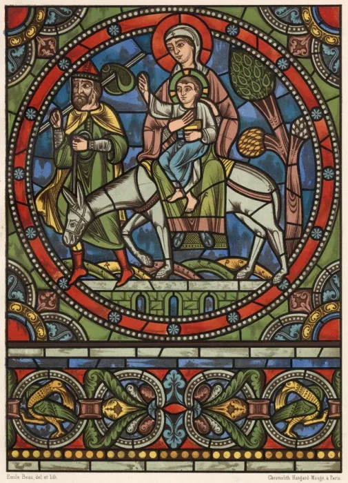 Framed Print : Joseph, Mary and young Jesus return to Nazareth Framed Print : Joseph, Mary and young Jesus return to Nazareth