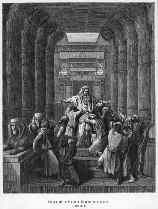 Framed Print : Joseph Reveals Identity Framed Print : Joseph Reveals Identity