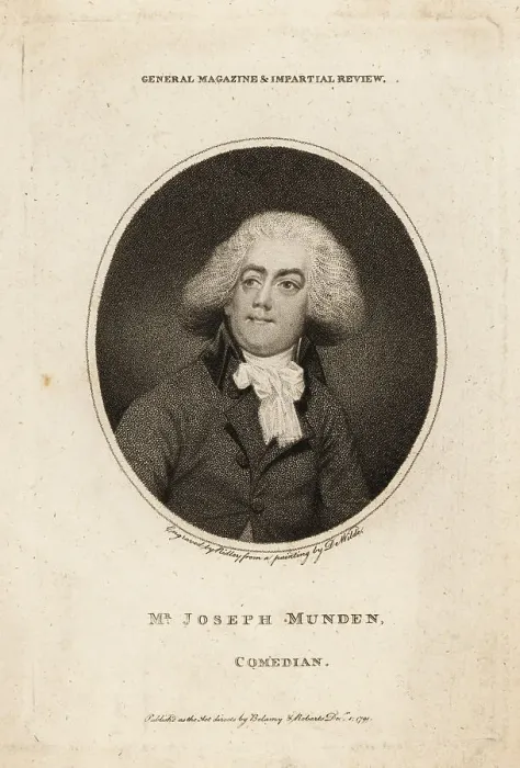 Framed Print : Joseph Shepherd Munden (1758-1832), English comedian, actor Framed Print : Joseph Shepherd Munden (1758-1832), English comedian, actor