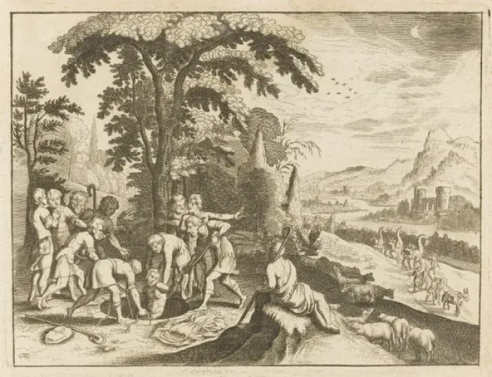 Framed Print : Joseph Sold by Brothers Framed Print : Joseph Sold by Brothers