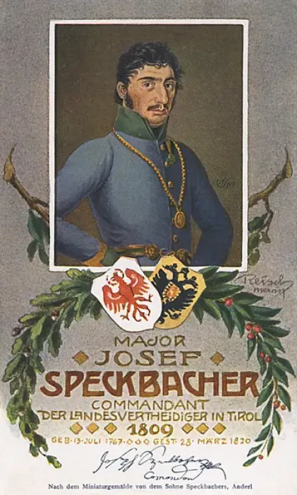 Framed Print : Joseph Speckbacher - Tyrolean freedom fighter Framed Print : Joseph Speckbacher - Tyrolean freedom fighter