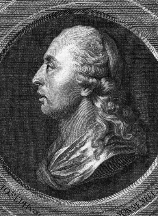Framed Print : Joseph Von Sonnenfels Framed Print : Joseph Von Sonnenfels