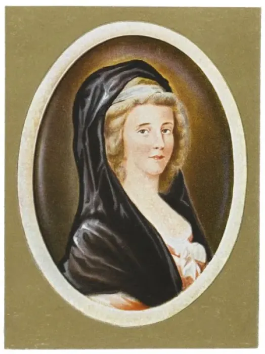 Framed Print : Josepha H Fuger / Miniatur Framed Print : Josepha H Fuger / Miniatur