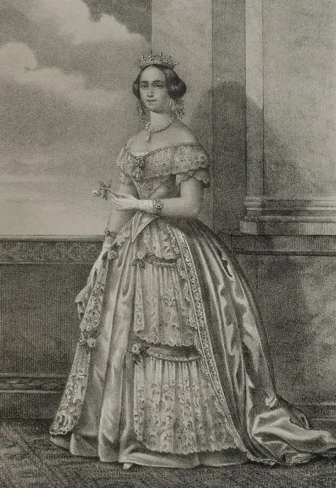 Framed Print : Josephine of Leuchtenberg (1807-1876). Queen consort Framed Print : Josephine of Leuchtenberg (1807-1876). Queen consort