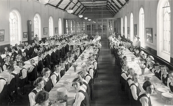Josiah Mason Orphanage, Birmingham - Dining Hall