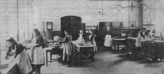 Framed Print : Josiah Mason Orphanage, Birmingham - Kitchen Framed Print : Josiah Mason Orphanage, Birmingham - Kitchen