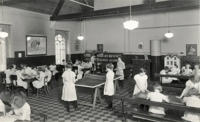 Framed Print : Josiah Mason Orphanage, Birmingham - Recreation Room Framed Print : Josiah Mason Orphanage, Birmingham - Recreation Room