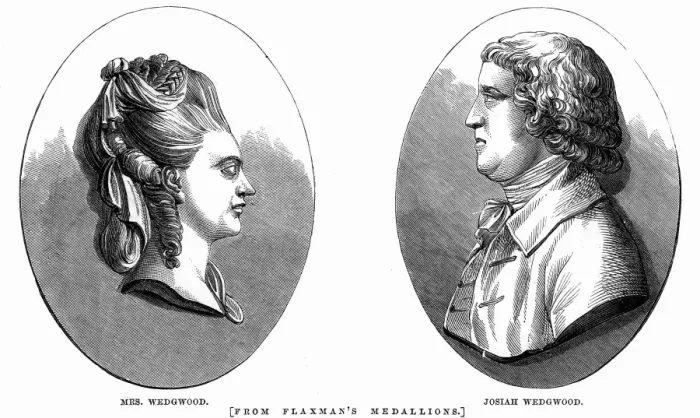 Framed Print : Josiah Wedgwood & Mrs W Framed Print : Josiah Wedgwood & Mrs W