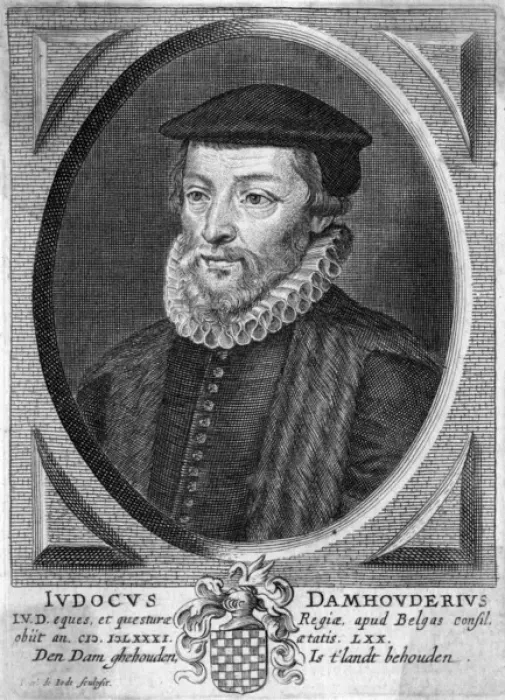 Framed Print : Josse De Damhouder - 2 Framed Print : Josse De Damhouder - 2