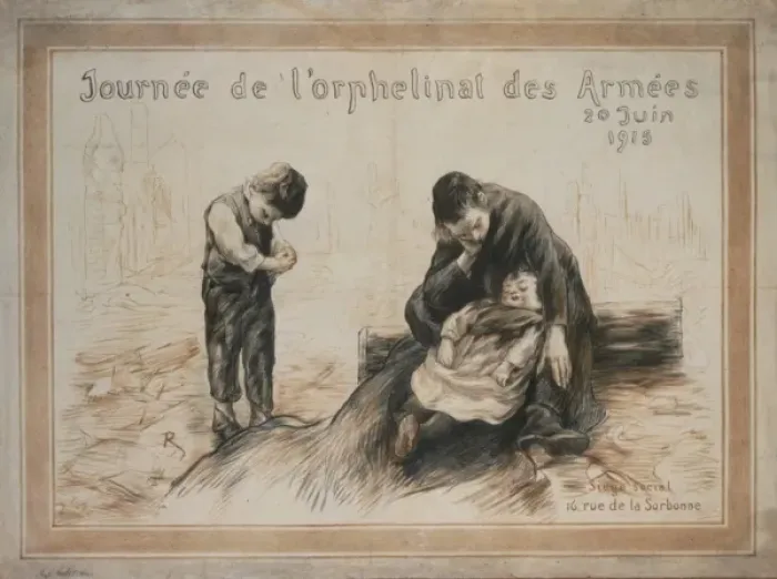 Framed Print : Journee de l orphenlinat des armees Framed Print : Journee de l orphenlinat des armees