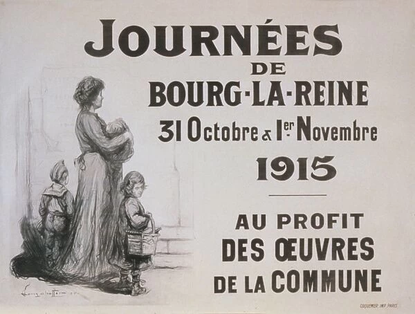 Journees de Bourg-la-Reine... 1915 - au profit des oeuvre