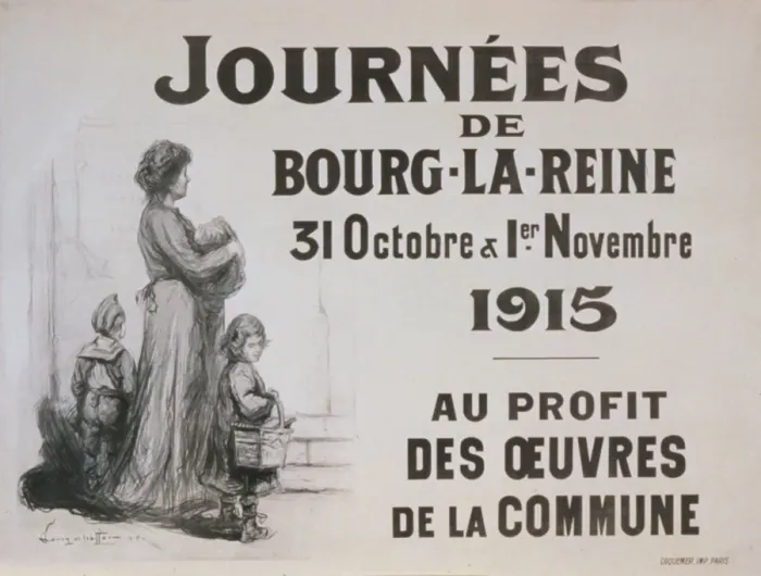 Framed Print : Journees de Bourg-la-Reine... 1915 - au profit des oeuvre Framed Print : Journees de Bourg-la-Reine... 1915 - au profit des oeuvre