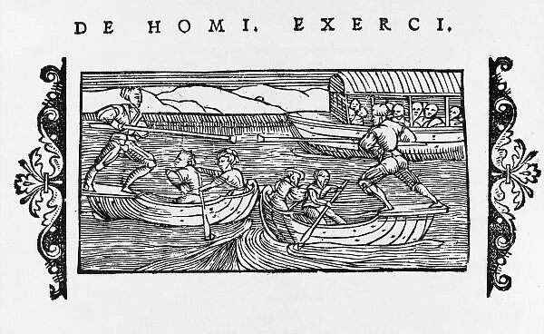 Jousting in Boats 1555