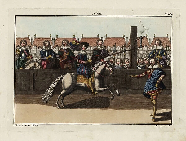 Jousting at a ring