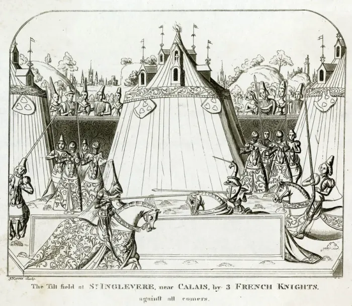 Framed Print : Jousting tournament Framed Print : Jousting tournament