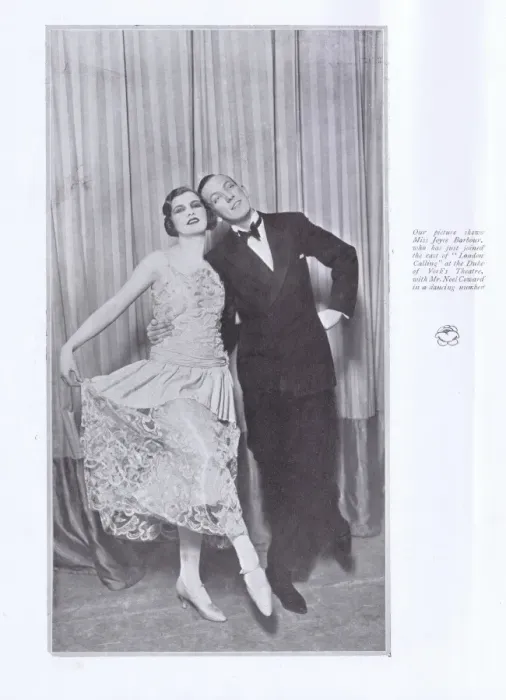 Framed Print : Joyce Barbour with Noel Coward in London Calling Framed Print : Joyce Barbour with Noel Coward in London Calling