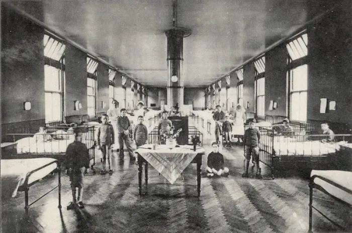 Framed Print : Joyce Green Hospital Ward Framed Print : Joyce Green Hospital Ward