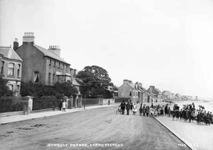 Framed Print : Joymount Parade, Carrickfergus Framed Print : Joymount Parade, Carrickfergus
