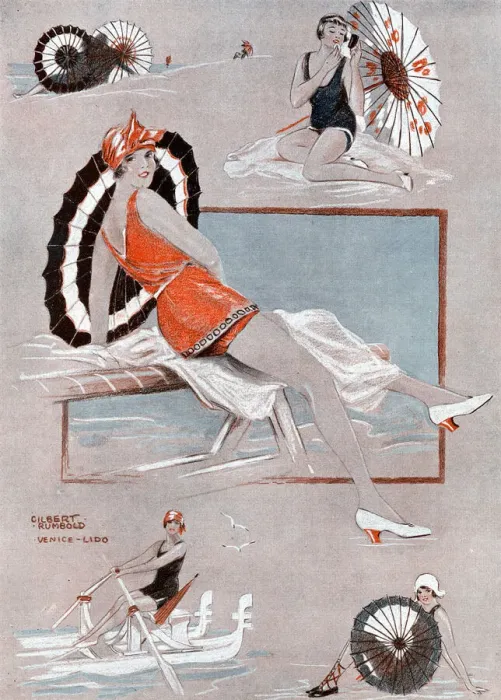 Framed Print : The Joys of the Lido Framed Print : The Joys of the Lido