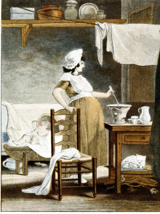 Framed Print : Joys of Married Life - Pregnant Framed Print : Joys of Married Life - Pregnant
