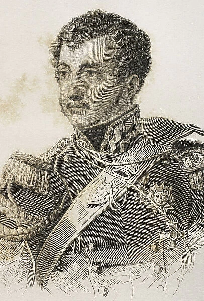 Jozef Poniatowski (1763-1813). Polish leader