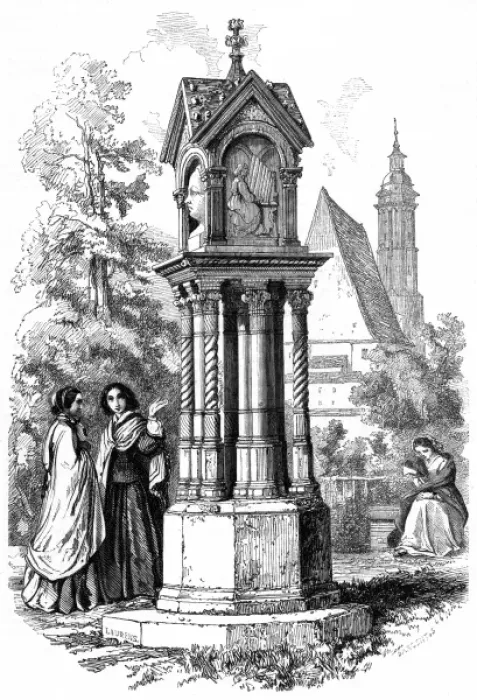 Framed Print : Js Bach / Leipzig Memorial Framed Print : Js Bach / Leipzig Memorial