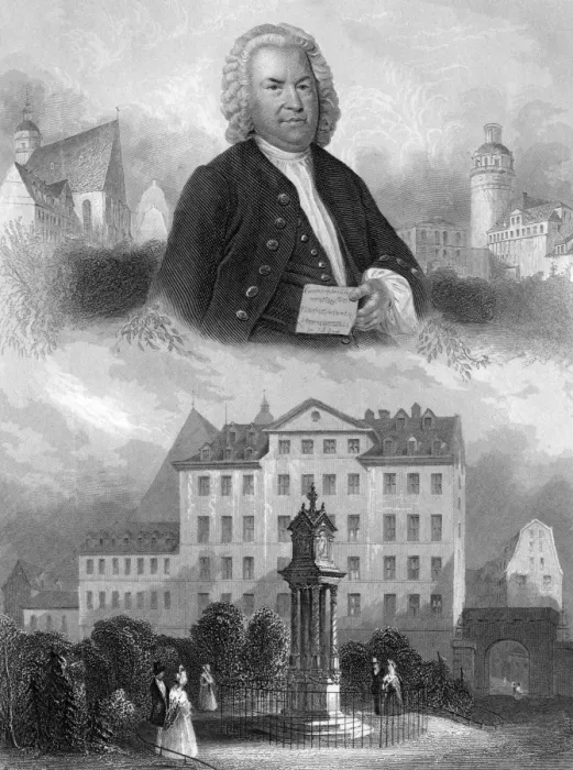 Framed Print : Js Bach & Places Framed Print : Js Bach & Places
