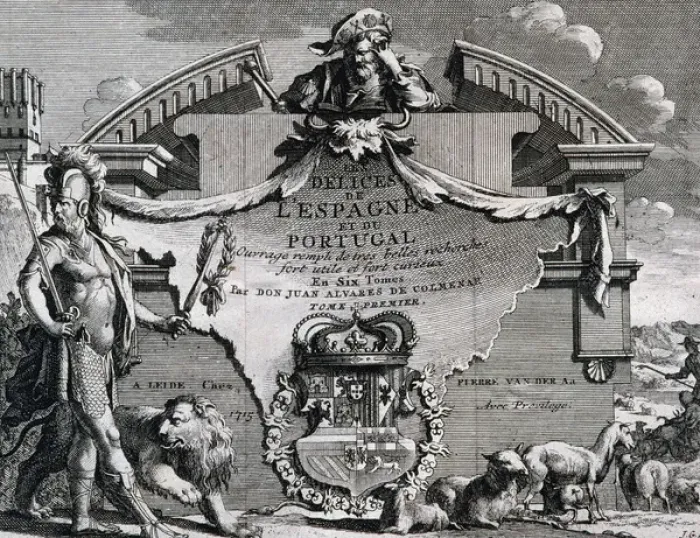 Framed Print : Juan Alvarez de Colmenar (18th century). Les delices d Espa Framed Print : Juan Alvarez de Colmenar (18th century). Les delices d Espa