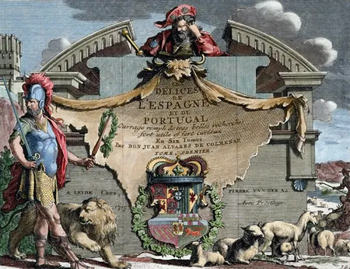 Framed Print : Juan Alvarez de Colmenar (18th century). Les delices d Espa Framed Print : Juan Alvarez de Colmenar (18th century). Les delices d Espa