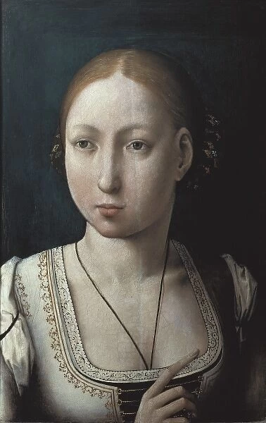 Juan de Flandes ( -1519). Joanna the Mad. 1496