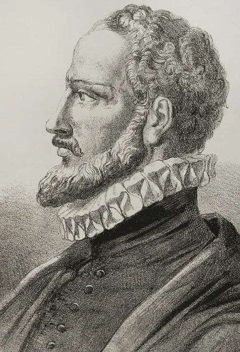 Framed Print : Juan de Herrera (1530-1597). Portrait by Urrabieta Framed Print : Juan de Herrera (1530-1597). Portrait by Urrabieta